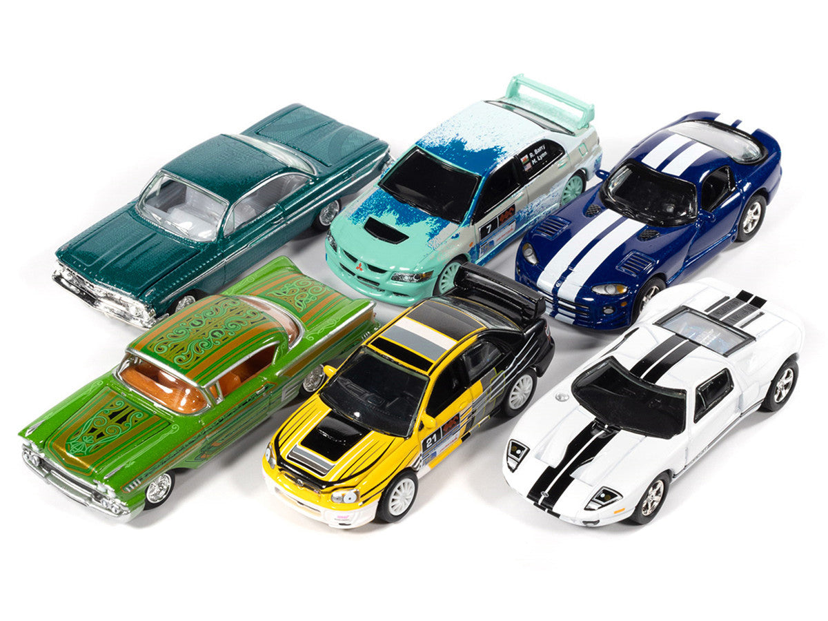 Johnny Lightning "2-Packs" 2026 Release 1 Set A of 6 pieces 1/64 Diecast Model Cars by Johnny Lightning Johnny Lightning