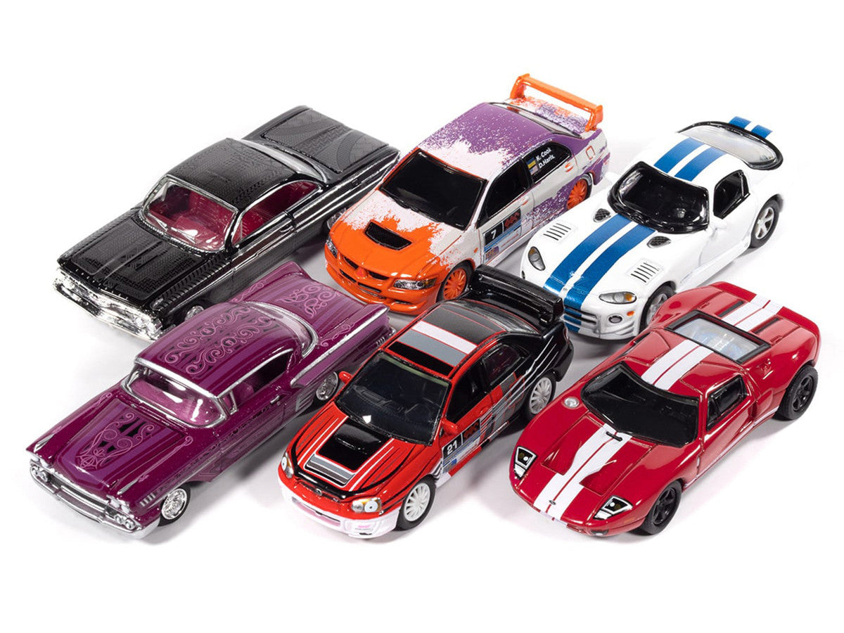 Johnny Lightning "2-Packs" 2026 Release 1 Set B of 6 pieces 1/64 Diecast Model Cars by Johnny Lightning Johnny Lightning