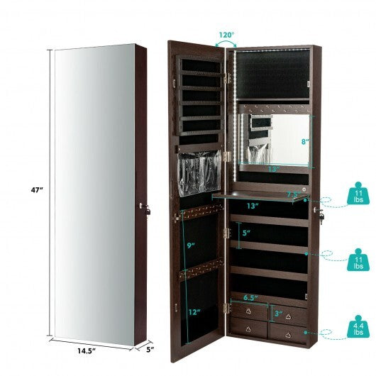 Multipurpose Storage Cabinet with 4 Drawers-Black