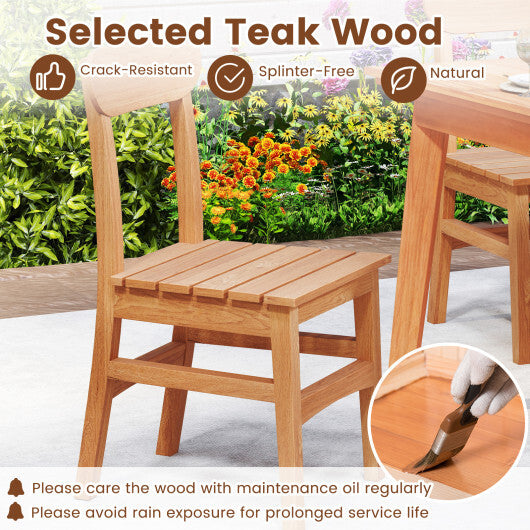 Patio Teak Wood Chair