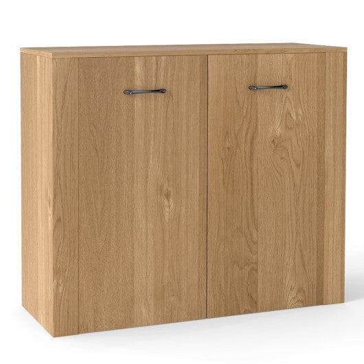 38" Buffet Modern Sideboard Cabinet with Storage-Natural W2B