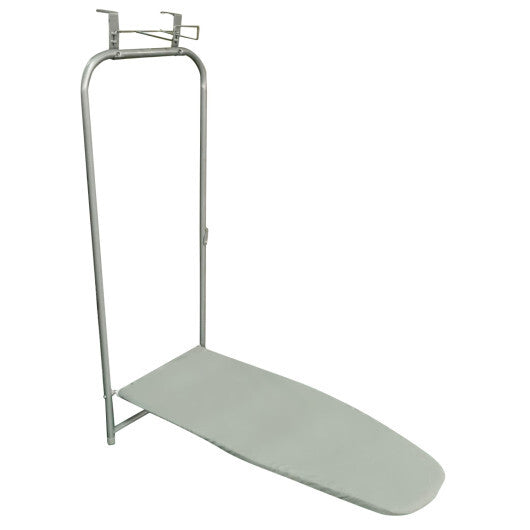 Ironing Board Space-Saving Metal Hanging Ironing Board-Gray W2B
