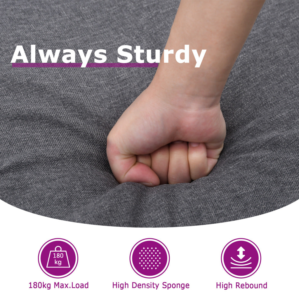 vidaXL Massage Chair Leisure Adjustable Chair for Home Theater Cinema Fabric VidaXL