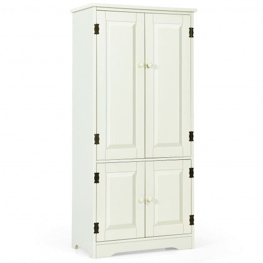 Accent Storage Cabinet Adjustable Shelves-Black W2B