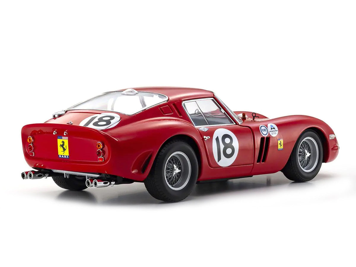 Ferrari 250 GTO #18 Pedro Rodriguez Winner "Daytona 3 Hours" (1963) 1/18 Diecast Model Car by Kyosho-1