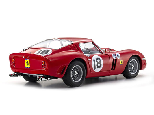 Ferrari 250 GTO #18 Pedro Rodriguez Winner "Daytona 3 Hours" (1963) 1/18 Diecast Model Car by Kyosho-1