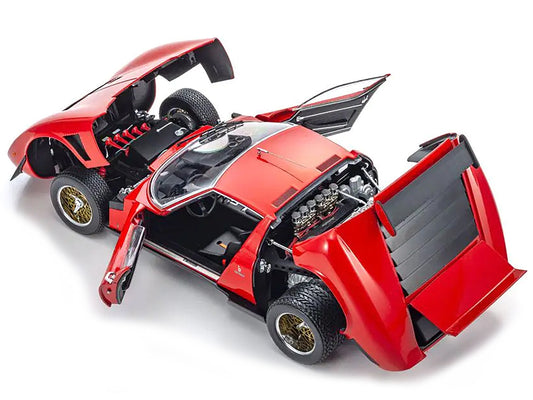 Lamborghini Miura SVR Red 1/12 Diecast Model Car by Kyosho