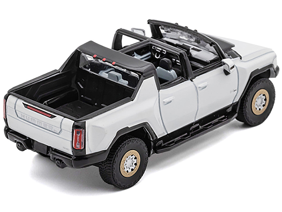2022 GMC Hummer EV Pickup Truck White 1/64 Diecast Model Car by GCD GCD