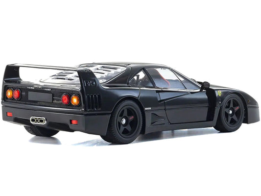 Ferrari F40 Black 1/18 Diecast Model Car by Kyosho-1
