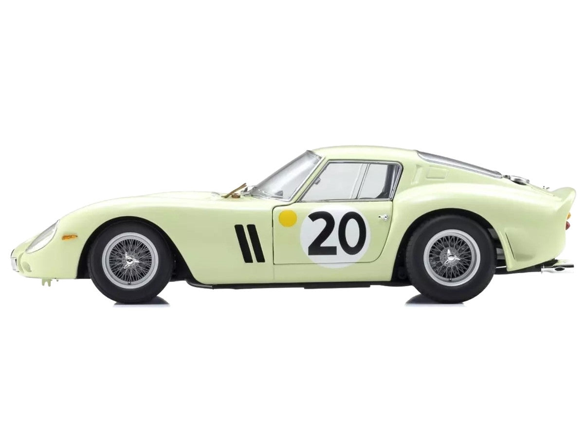Ferrari 250 GTO #20 Innes Ireland - Masten Gregory "24 Hours of Le Mans" (1962) 1/18 Diecast Model Car by Kyosho Kyosho