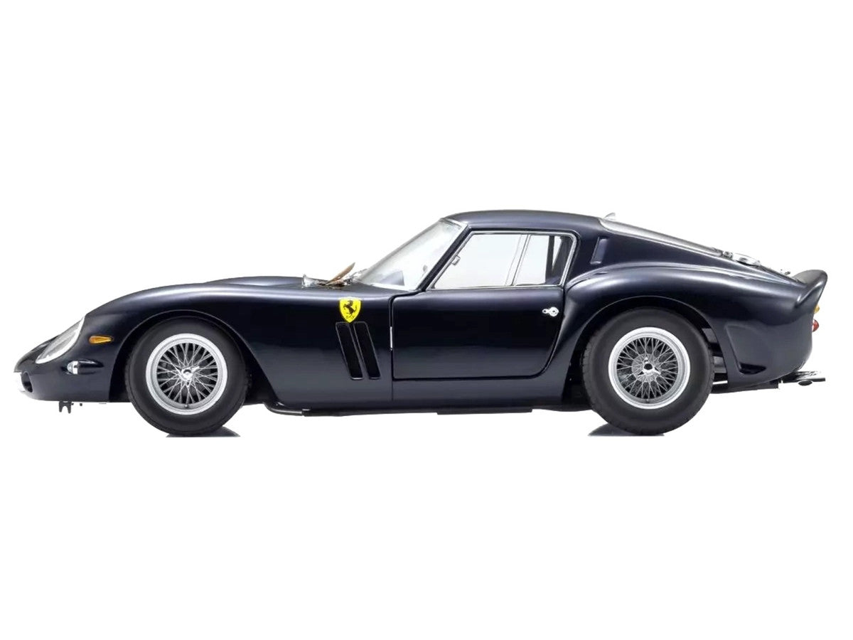 Ferrari 250 GTO Dark Blue Metallic 1/18 Diecast Model Car by Kyosho Kyosho
