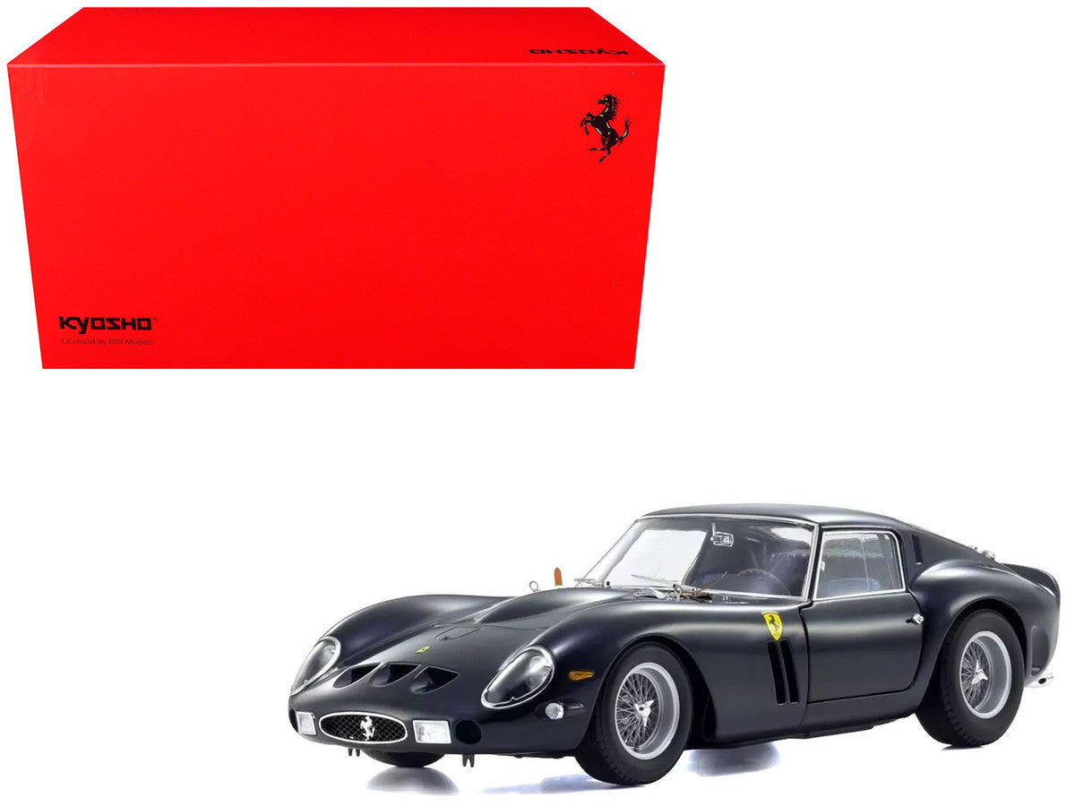 Ferrari 250 GTO Dark Blue Metallic 1/18 Diecast Model Car by Kyosho Kyosho