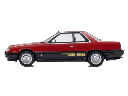 Nissan Skyline 2000 Turbo Intercooler RS-X RHD (Right Hand Drive) Red and Black 1/18 Model Car by Kyosho Kyosho