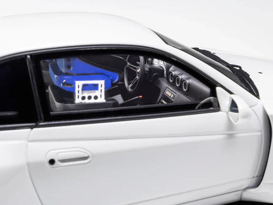 Nissan Silvia (S15) "Khyzyl Saleem" White 1/18 Model Car by Kyosho Kyosho