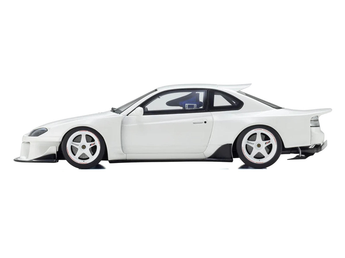 Nissan Silvia (S15) "Khyzyl Saleem" White 1/18 Model Car by Kyosho Kyosho