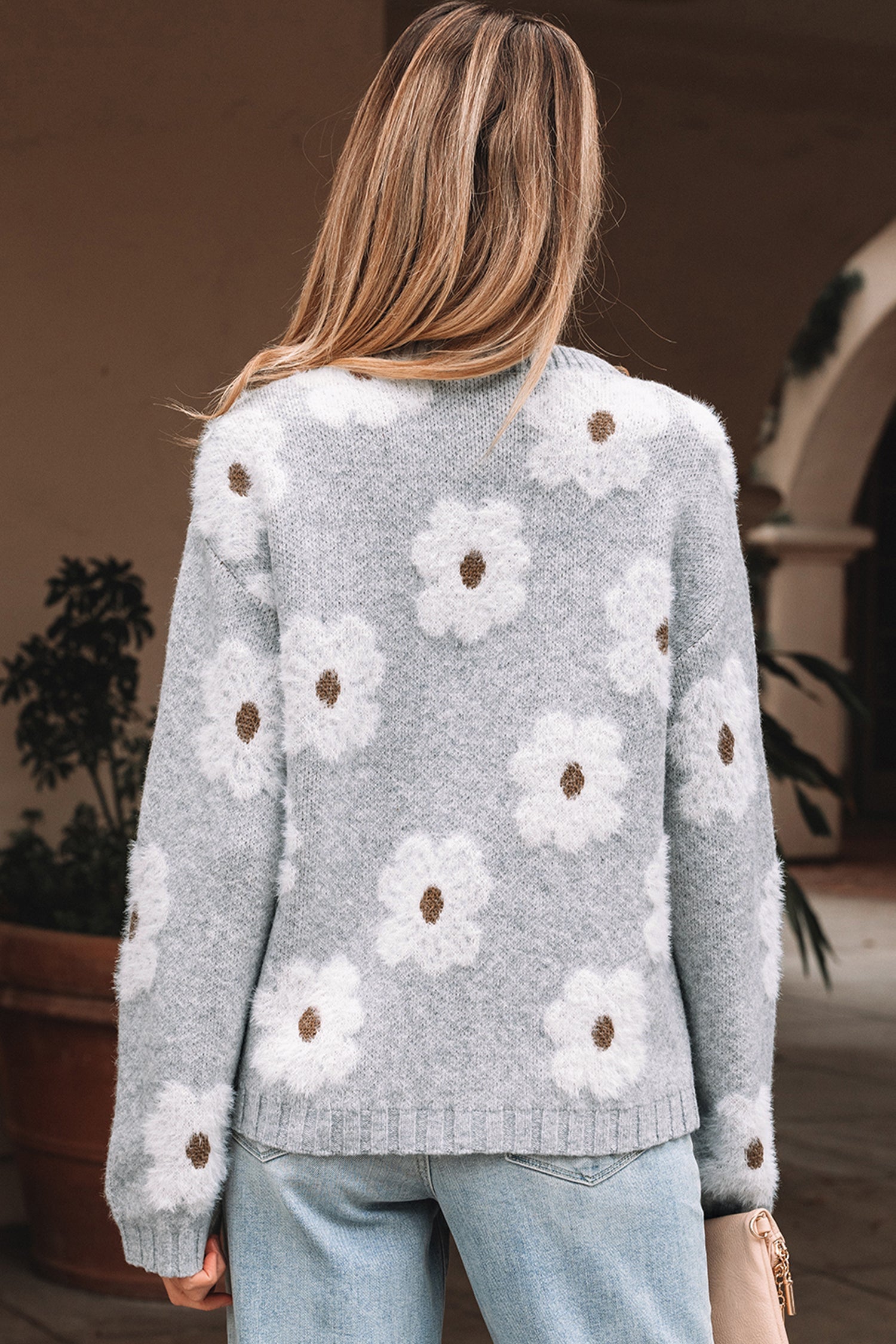 Ava Drop Shoulder Baggy Sweater-1