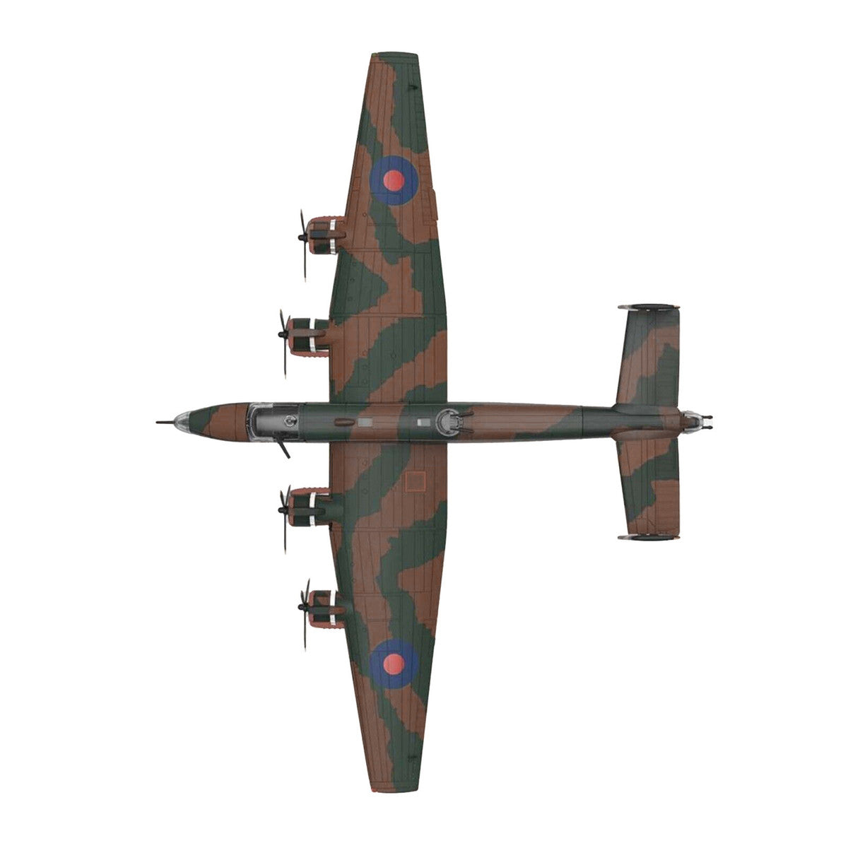 Handley Page Halifax B.MK III Bomber Aircraft "No. 158 Squadron RAF Lissett Yorkshire" Royal Air Force (1944) "Planes of World War II" Series 1/144 Diecast Model Airplane by Luppa Luppa