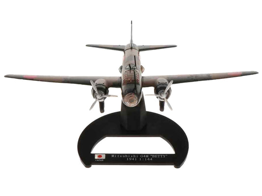 Mitsubishi G4M Bomber Aircraft "Betty Takao Kokutai Philippines" Imperial Japanese Navy (1941) "Planes of World War II" Series 1/144 Diecast Model Airplane by Luppa Luppa