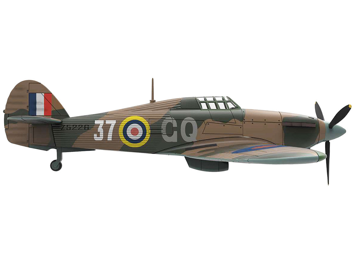 Hawker Hurricane Mk.IIB Aircraft "No. 134 Squadron 151 Wing Vaenga USSR" (1941) British Royal Air Force "Planes of World War II" Series 1/72 Diecast Model Airplane by Luppa Luppa