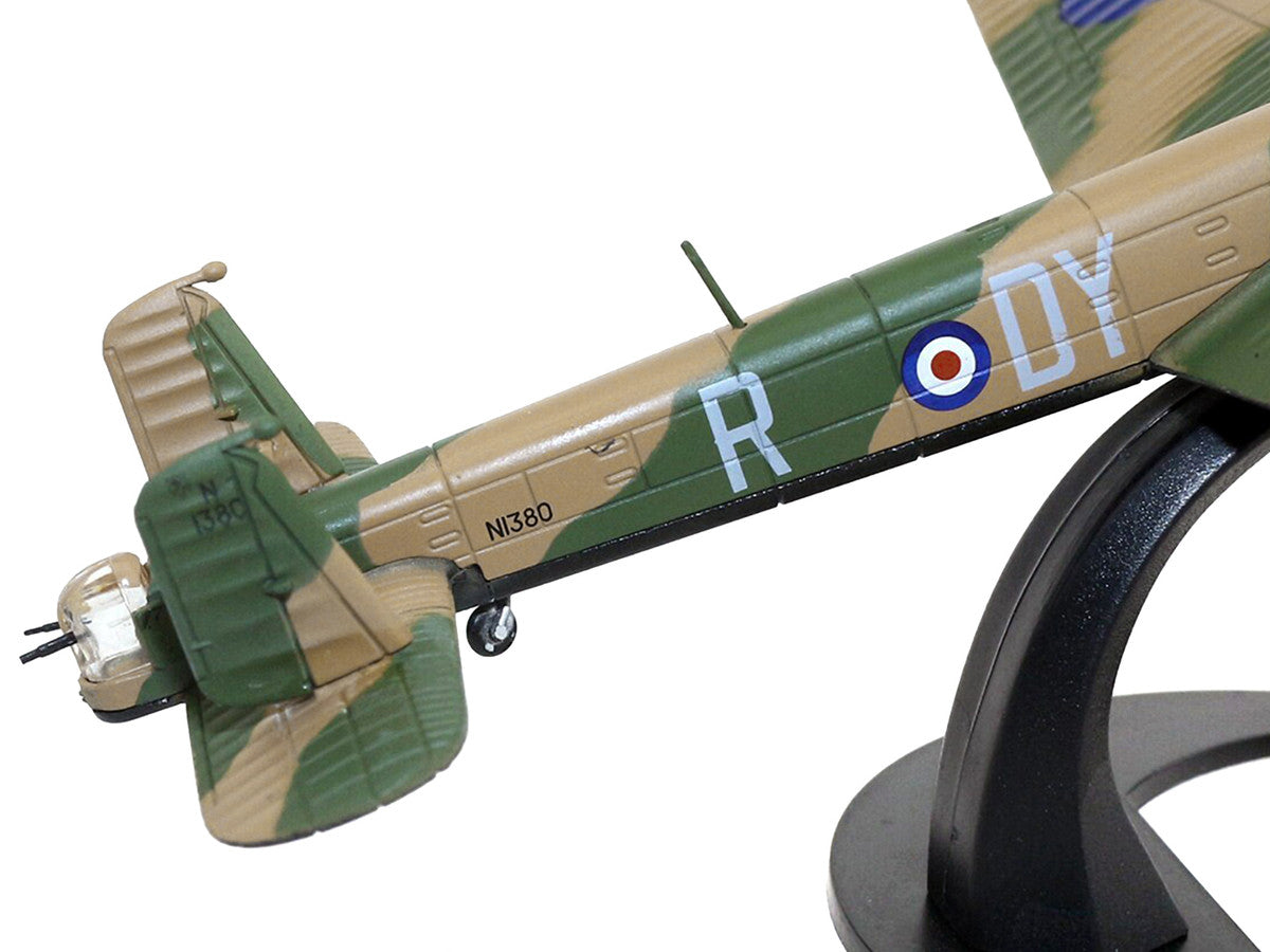 Armstrong Whitworth Whitley Mk.V Bomber Aircraft "No. 102 Squadron RAF Driffield" Royal Air Force (1940) "Planes of World War II" Series 1/144 Diecast Model Airplane by Luppa Luppa