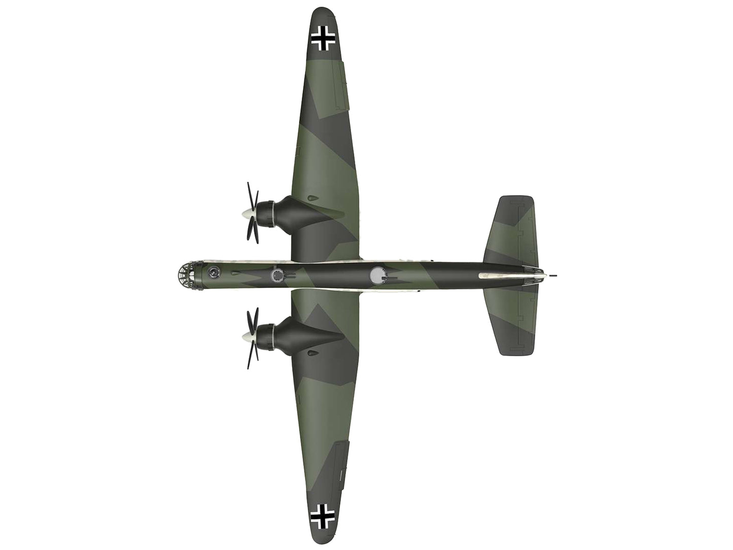 Heinkel He 177 Bomber Aircraft "II./KG 40 Bordeaux France" (1942) German Luftwaffe 1/144 Diecast Model Airplane by Luppa