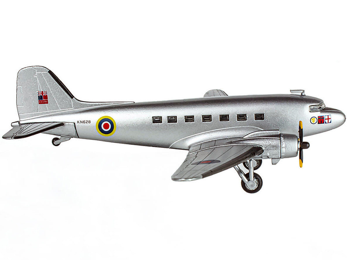 Douglas C-47 Dakota Transport Aircraft "Field Marshal Montgomery No. 24 Squadron" Royal Air Force (1945) "Planes of World War II" Series 1/144 Diecast Model Airplane by Luppa Luppa