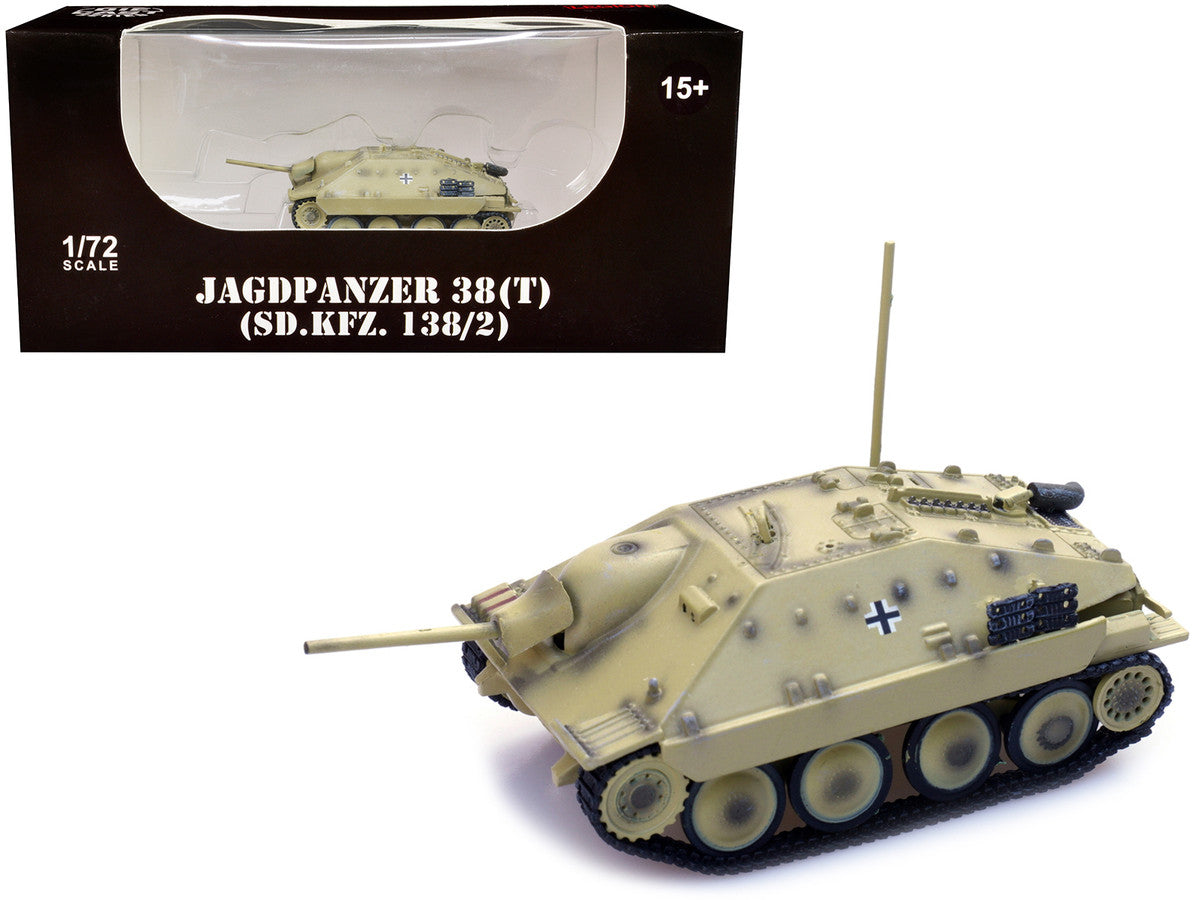 Jagdpanzer 38(T) SD.Kfz. 138/2 Hetzer Tank Destroyer German Army World War II 1/72 Diecast Model by Legion Legion