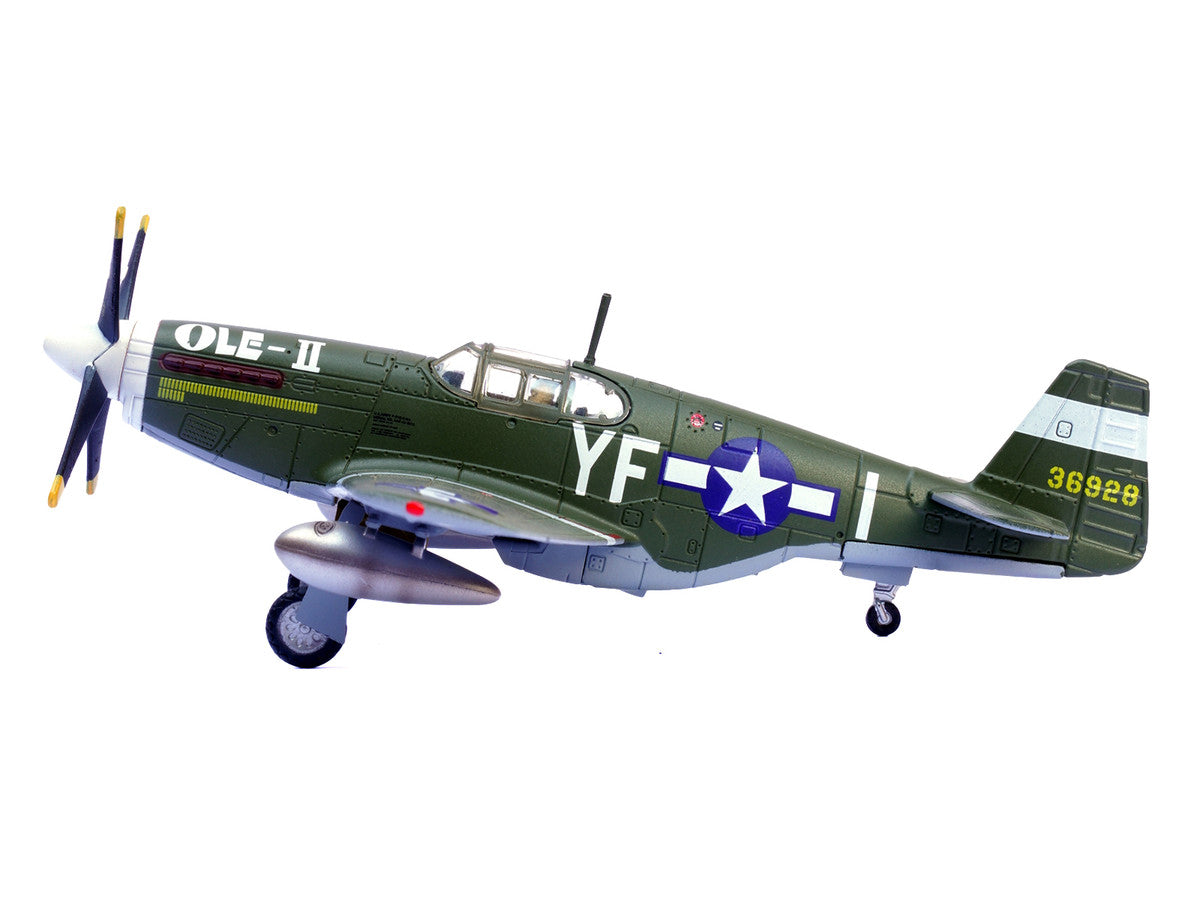 North American P-51B Mustang Aircraft "Ole-II 358th Fighter Squadron 355th Fighter Group Steeple Morden Strafers" (1944) United States Army Air Forces 1/72 Diecast Model Airplane by Legion Legion