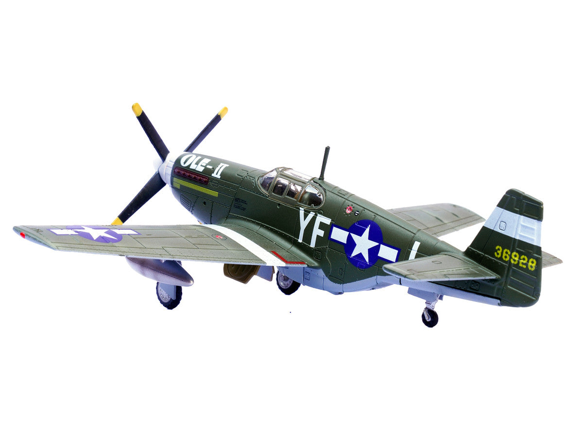 North American P-51B Mustang Aircraft "Ole-II 358th Fighter Squadron 355th Fighter Group Steeple Morden Strafers" (1944) United States Army Air Forces 1/72 Diecast Model Airplane by Legion Legion