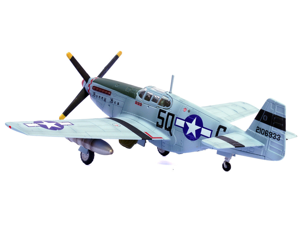 North American P-51B Mustang Aircraft "Bonny Bea 504th Fighter Squadron 339th Fighter Group" (1944) United States Army Air Forces 1/72 Diecast Model Airplane by Legion Legion