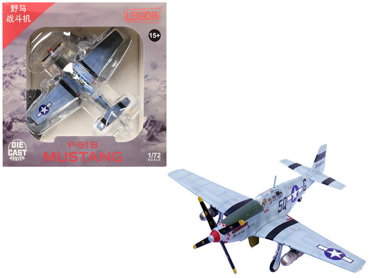 North American P-51B Mustang Aircraft "Bonny Bea 504th Fighter Squadron 339th Fighter Group" (1944) United States Army Air Forces 1/72 Diecast Model Airplane by Legion Legion