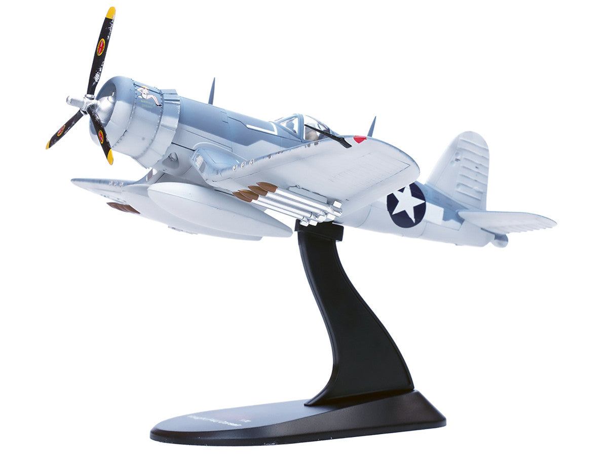 Vought F4U-1A Corsair Fighter Aircraft "Marines Dream Capt. Edwin Olander VMF-214 Black Sheep Vella Lavella Solomon Islands" (1943) United States Marine Corps 1/72 Diecast Model by Legion-2