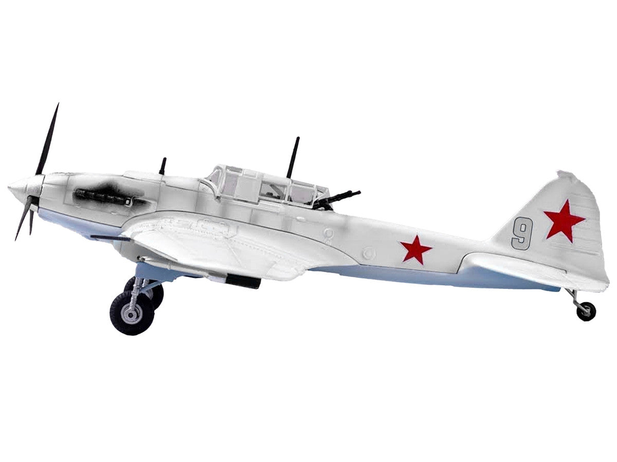 Ilyushin IL-2 Shturmovik Aircraft White "3rd Squadron 505th Air Assault Regiment 226th Air Assault Division Battle of Stalingrad" (1942) Soviet Air Force 1/72 Diecast Model Airplane by Legion Legion