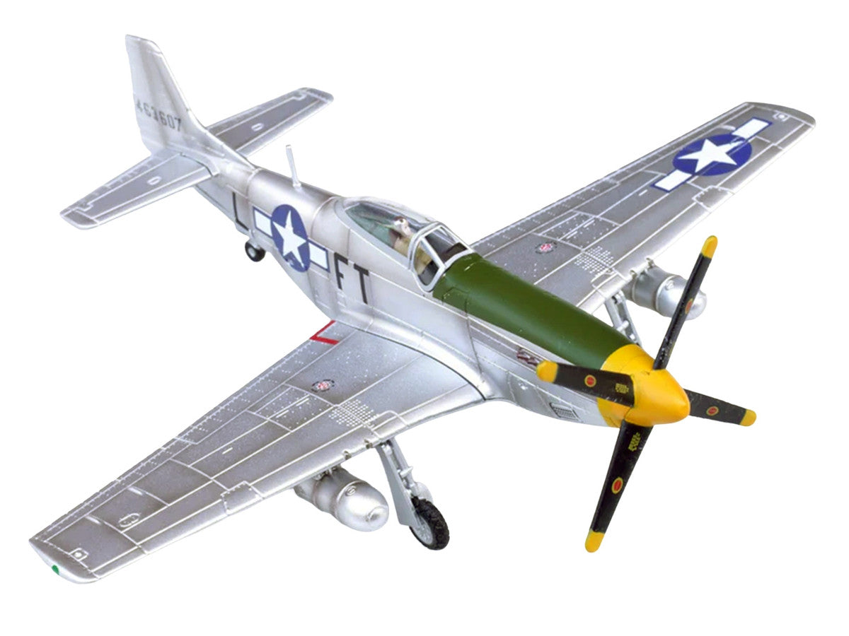 North American P-51D Mustang Aircraft "Feeble Eagle 18.5-victory Ace Glenn Eagleston 353rd Fighter Squadron 354th Fighter Group Ninth Air Force" (1945) United States Army Air Forces 1/72 Diecast Model Airplane by Legion-2