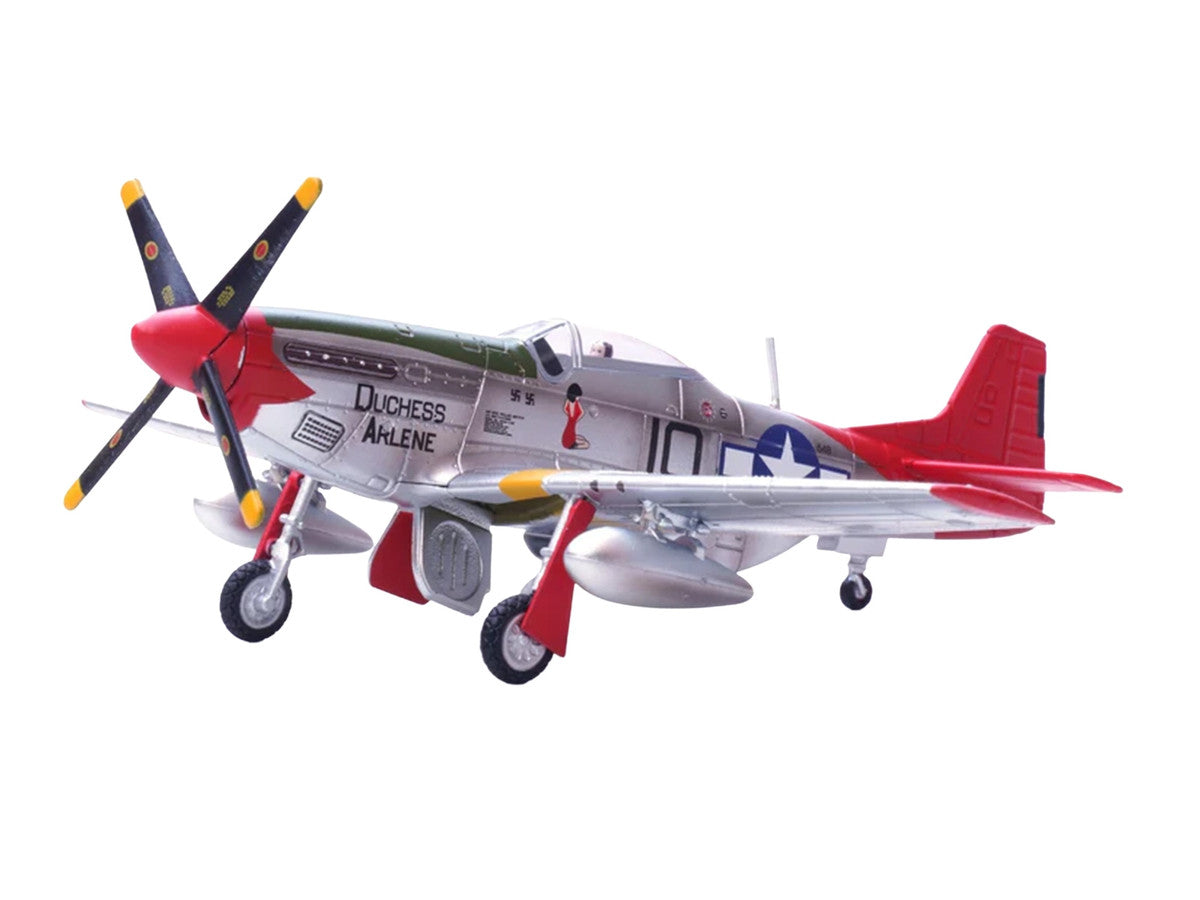 North American P-51D Mustang Aircraft "Duchess Arlene Robert Williams 100th Fighter Squadron 332nd Fighter Group Tuskegee Airmen Fifteenth Air Force Italy" (1944) United States Army Air Forces 1/72 Diecast Model Airplane by Legion-2