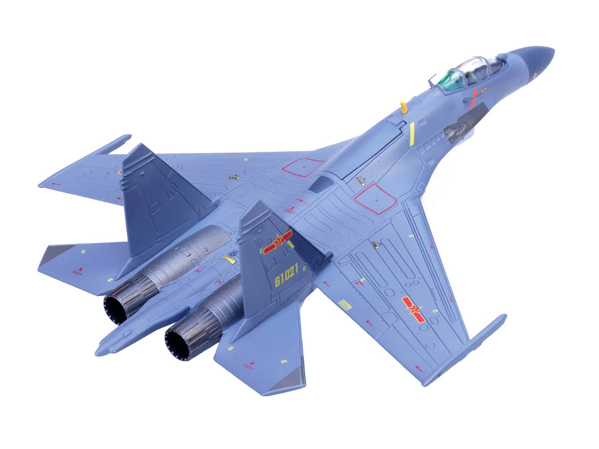 Shenyang J-11B Yinglong Aircraft "61021 Northern Theater Command" (2019) People's Liberation Army Air Force 1/100 Diecast Model Airplane by Legion-2