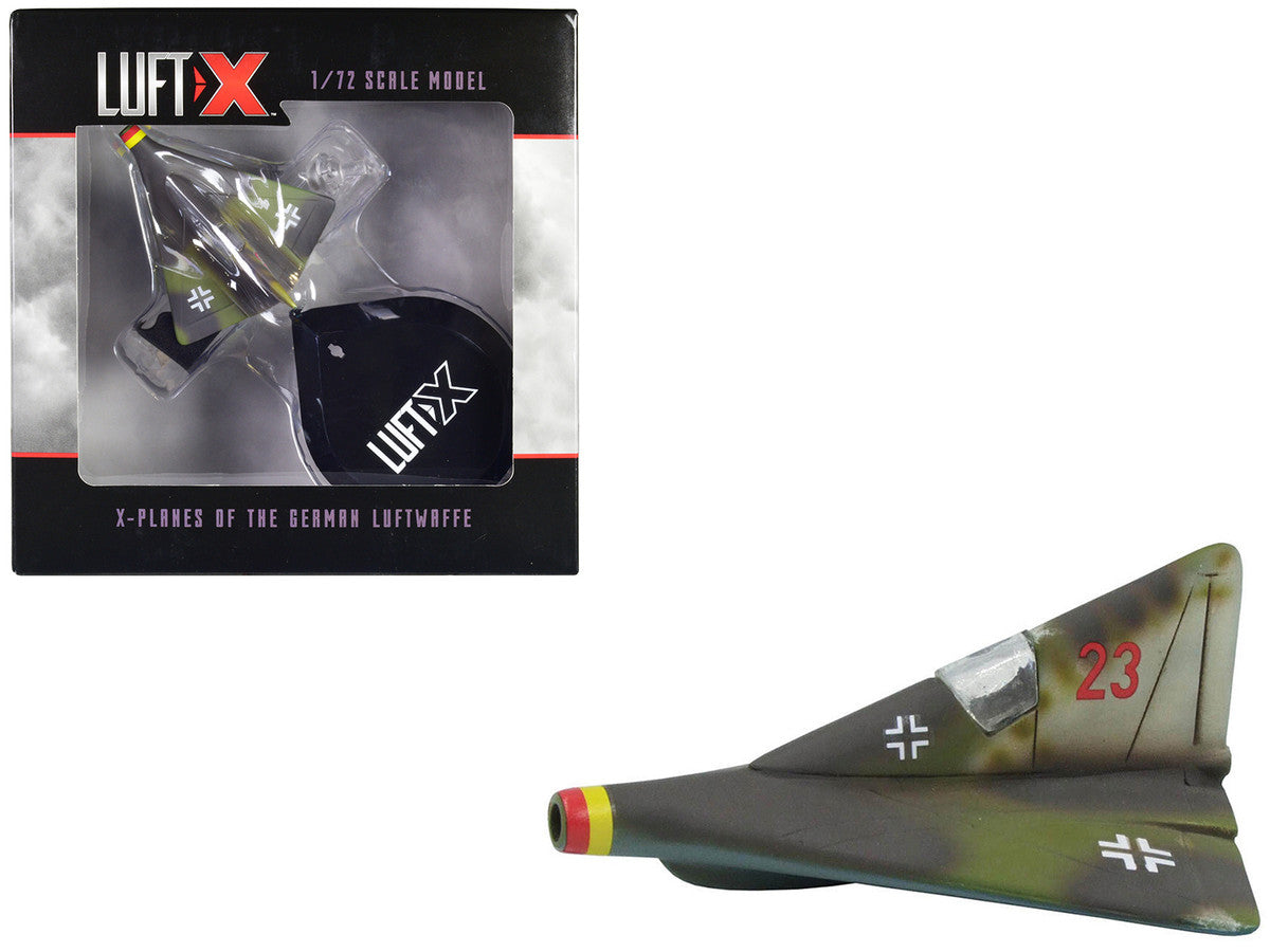 Lippisch P.13a Aircraft Prototype #23 German Luftwaffe model 1/72 Model by Luft-X Luft-X