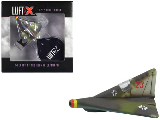 Lippisch P.13a Aircraft Prototype #23 German Luftwaffe model 1/72 Model by Luft-X Luft-X