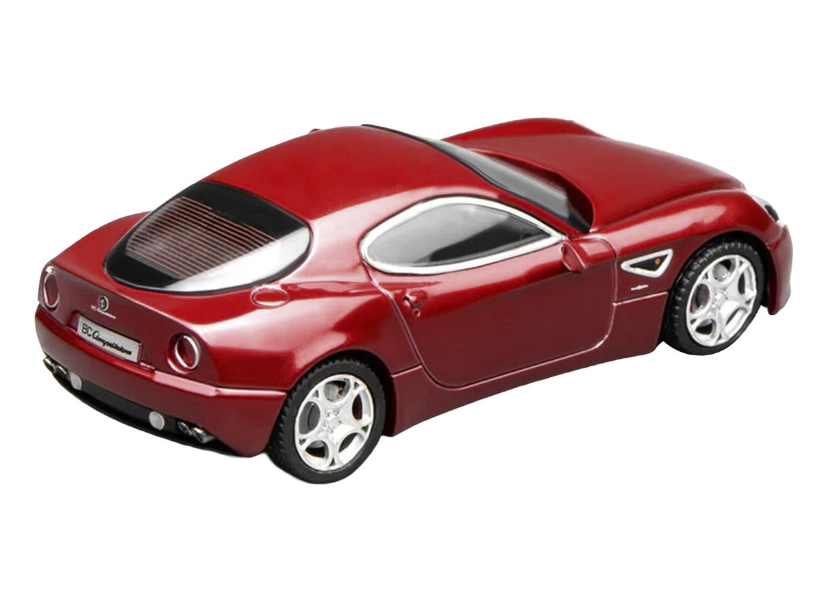 2008 Alfa Romeo 8C Competizione Competition Red Metallic 1/64 Diecast Model Car by MotorHelix Motorhelix