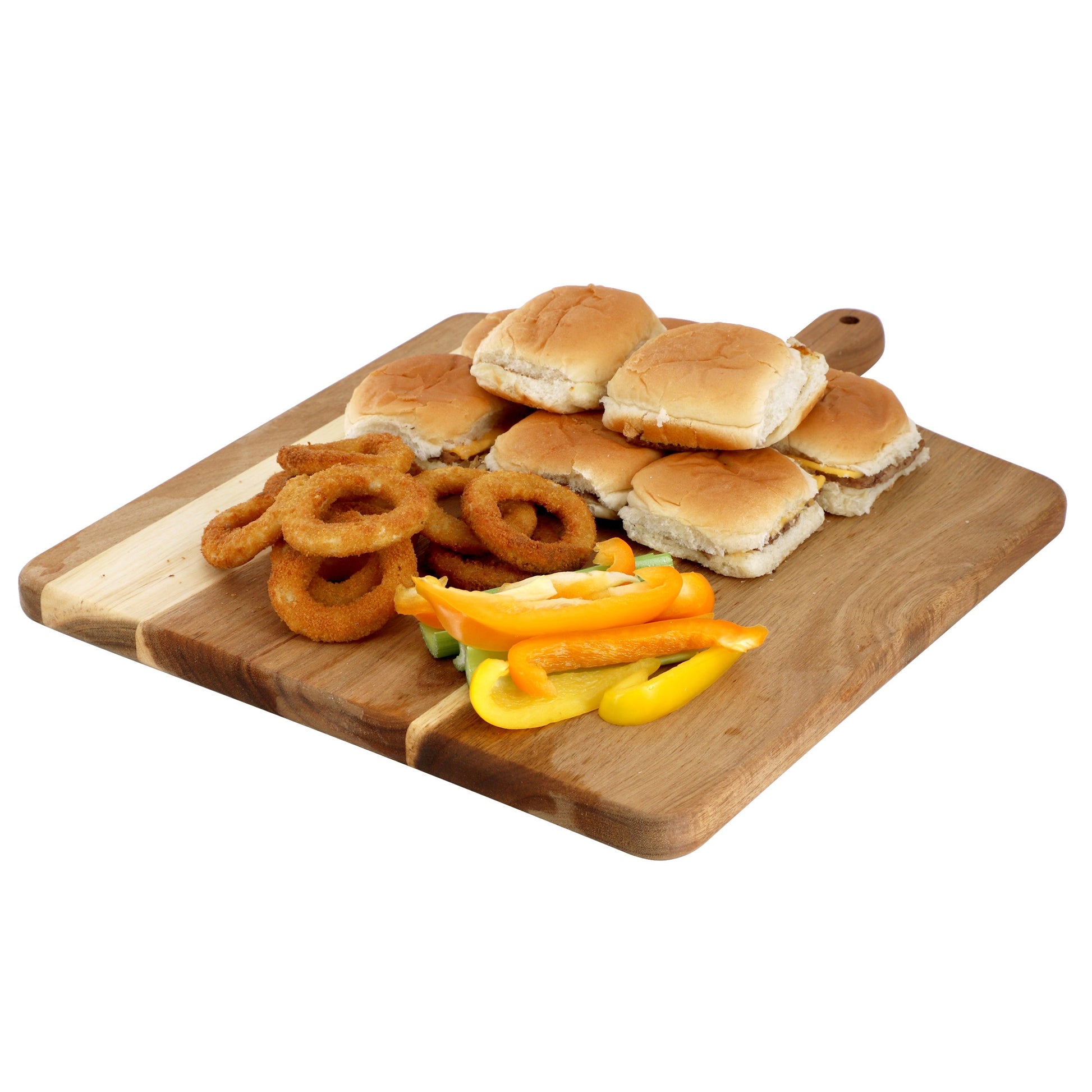 MegaChef 13 Inch Acacia Wood Square Serving Board W2B