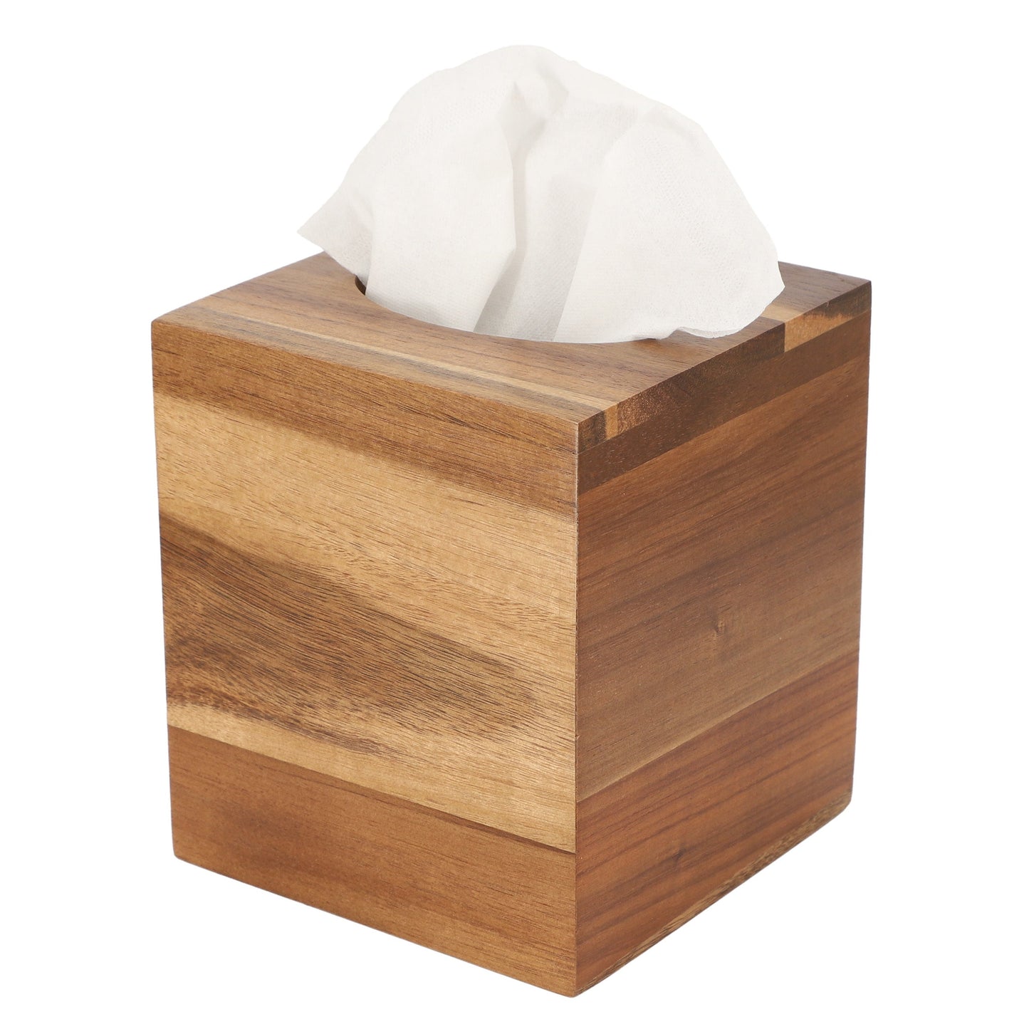 MegaChef Acacia Wood Tissue Box Holder W2B