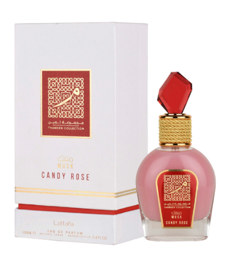 Lattafa Musk Candy Rose Thameen Collection Eau De Parfum W2B