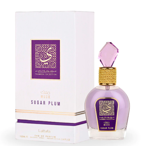 Lattafa Musk Sugar Plum Thameen Collection Eau De Parfum W2B
