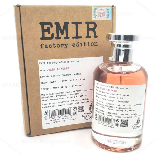 Paris Corner Emir Factory Edition Warm Leather Eau De Parfum W2B