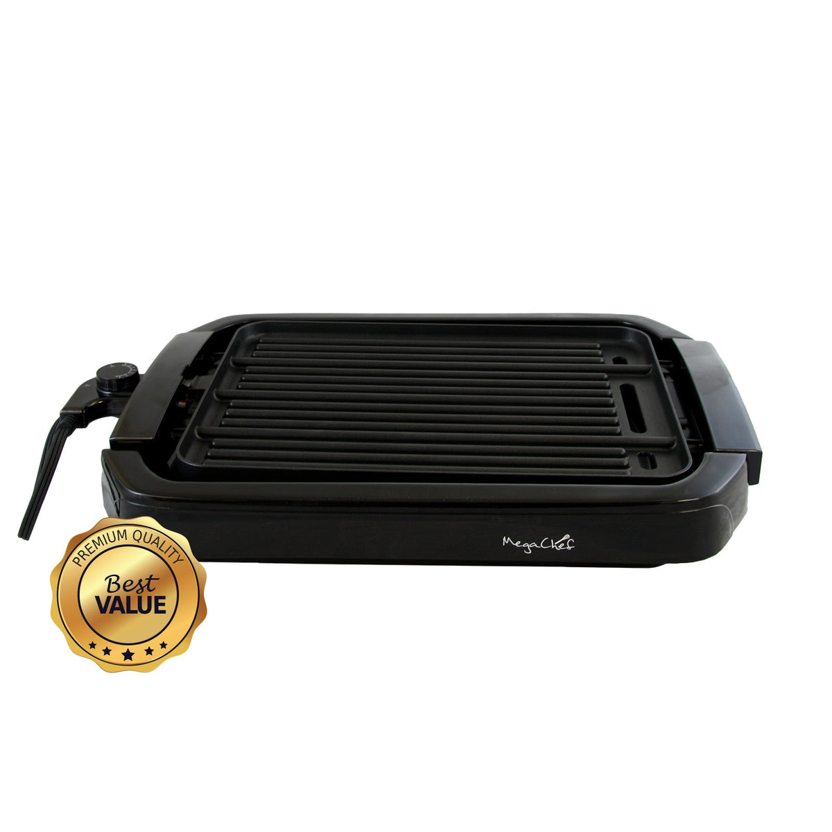 MegaChef Dual Surface Reversible Indoor Grill and Griddle W2B