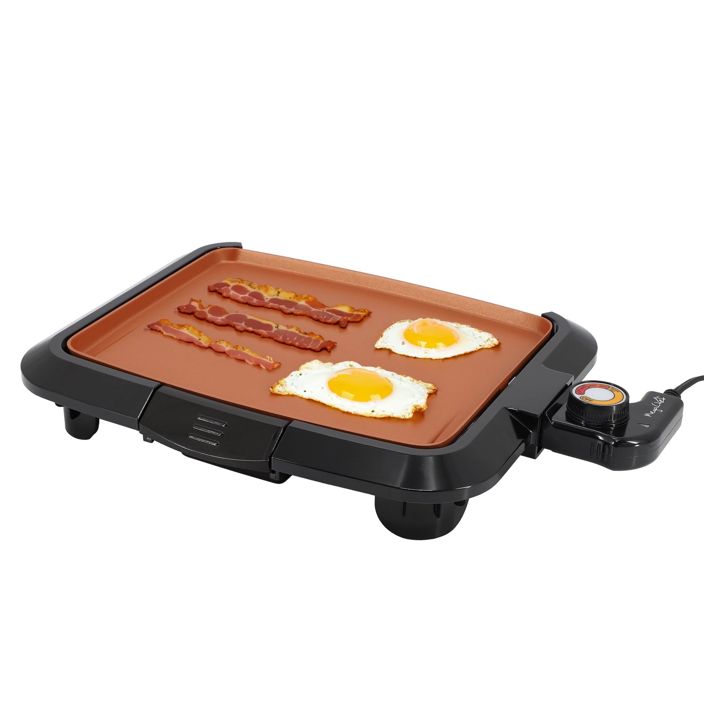 MegaChef 10.63 Inch Electric Grill with Copper Coating W2B