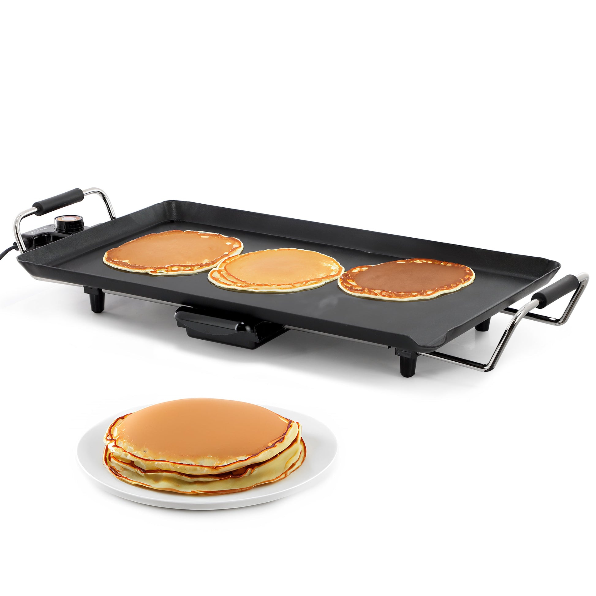 MegaChef 21 Inch Electric Grill with Drip Tray and Non-Stick Coating W2B