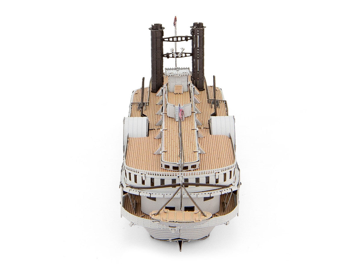 Model Kit Sultana Steamboat (Moderate Difficulty) Steel Model by Metal Earth-1