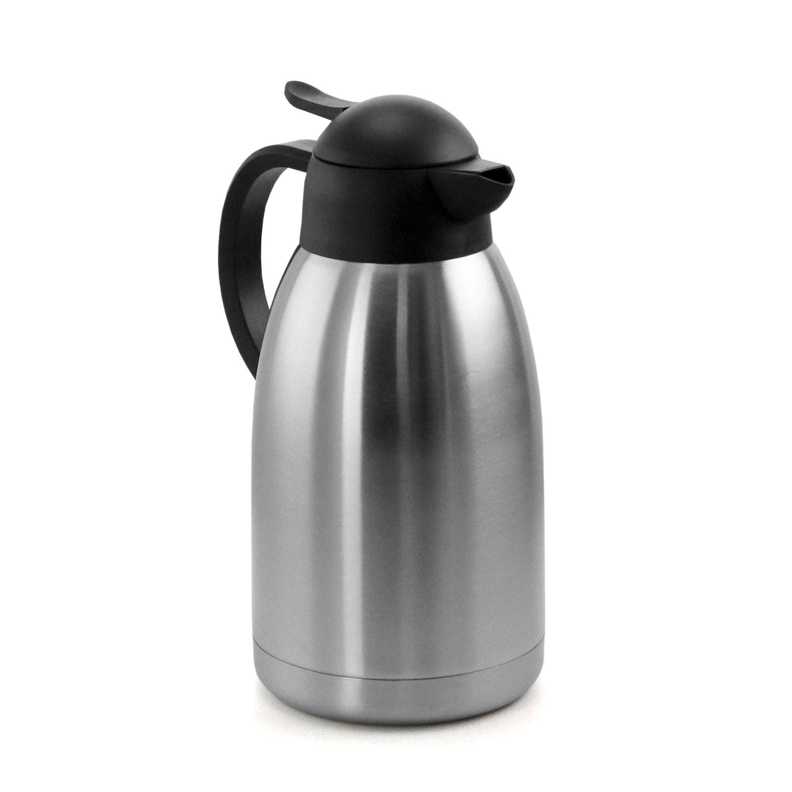 MegaChef 2.11 Quart Stainless Steel Thermal Beverage Carafe for Coffee and Tea W2B