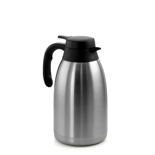 MegaChef 2L Stainless Steel Thermal Beverage Carafe for Coffee and Tea W2B